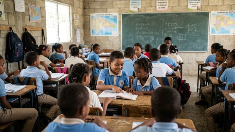 Migración: aumento del 716% en estudiantes haitianos en escuelas públicas