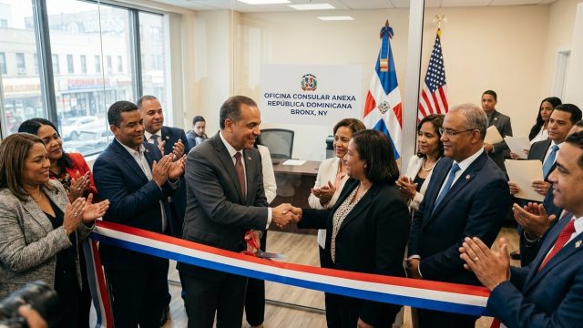 Consulado Dominicano en Nueva York inaugura oficina en el Bronx