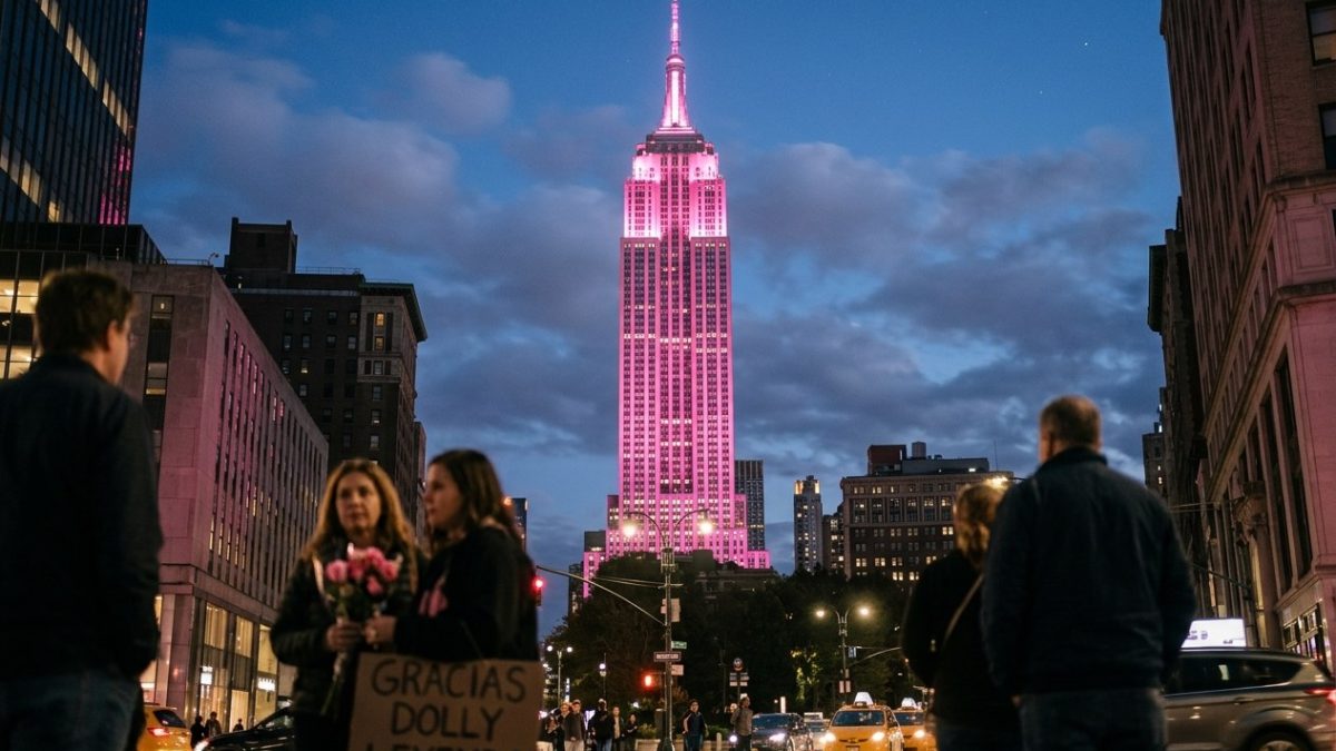 Dolly Parton: El Empire State se viste de rosa