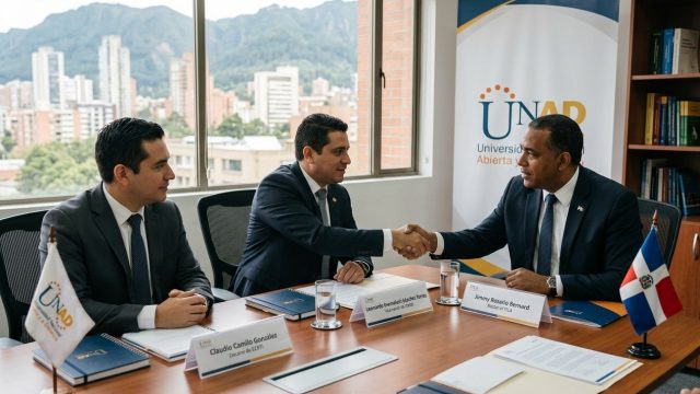 Cooperacion academica entre ITLA y UNAD de Colombia