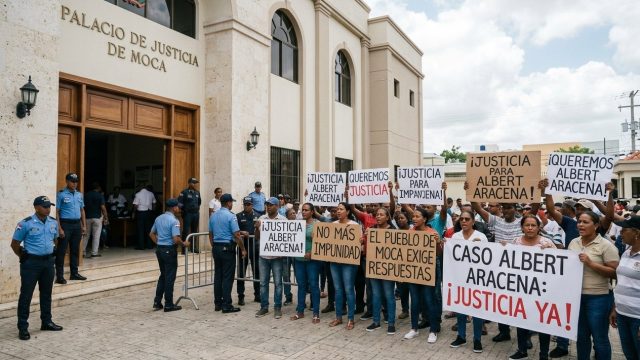 Moca reprograma audiencia sobre el caso de Albert Aracena