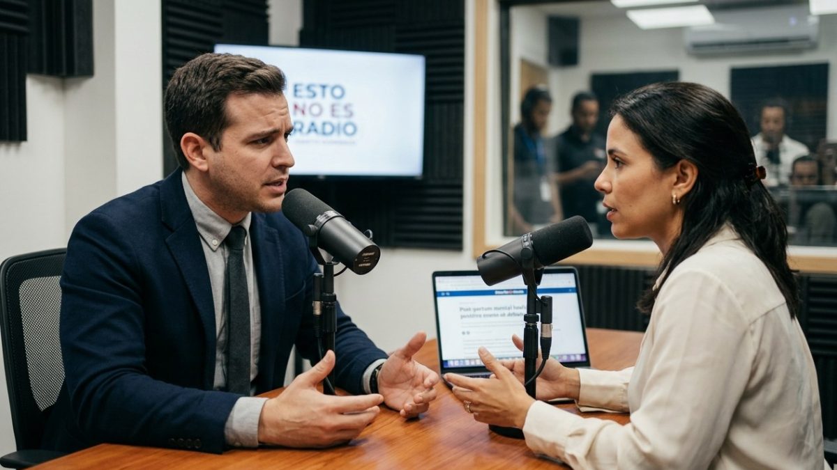 Controversia en ‘Esto No Es Radio’ tras debate sobre caso de salud mental