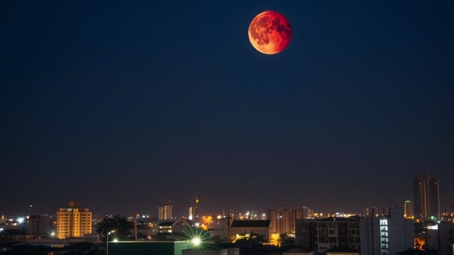 Eclipse lunar rojo llegará a la República Dominicana el 27 de agosto