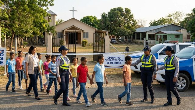 Alerta en Haina: autoridades investigan maltrato y posible trata de menores en iglesia