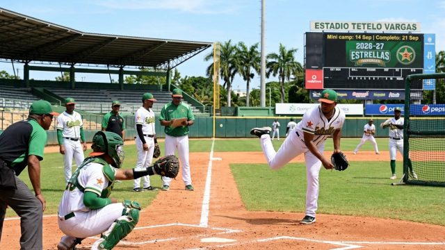 Estrellas Orientales lanzan entrenamientos para la temporada 2026‑27