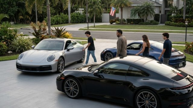 Pina sorprende a sus hijos con tres Porsche, generando debate sobre lujo y valores
