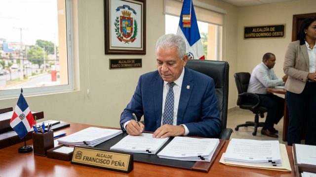 Santo Domingo Oeste inyecta RD$182 millones en obras de infraestructura vial