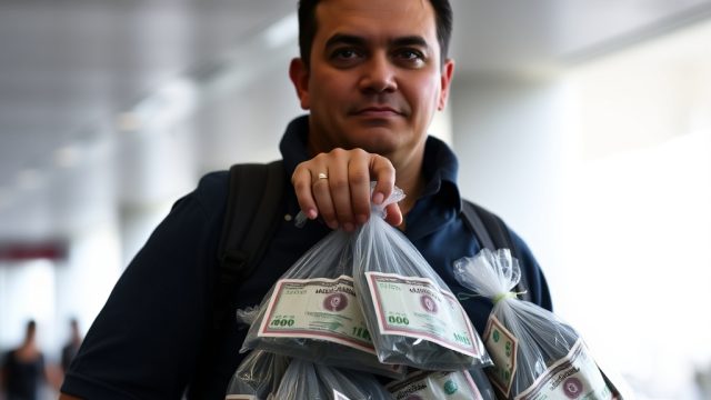 Decomisan más de US$600 mil en AILA