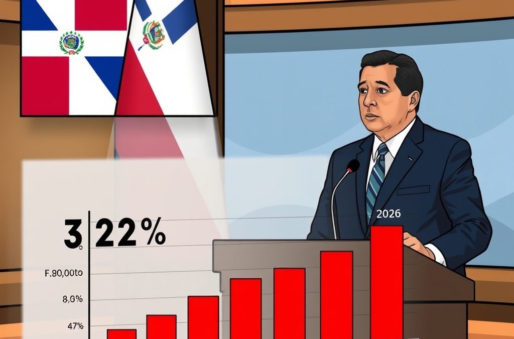 Deficit fiscal dominicano se mantiene por debajo del 4 % del PIB en 2026