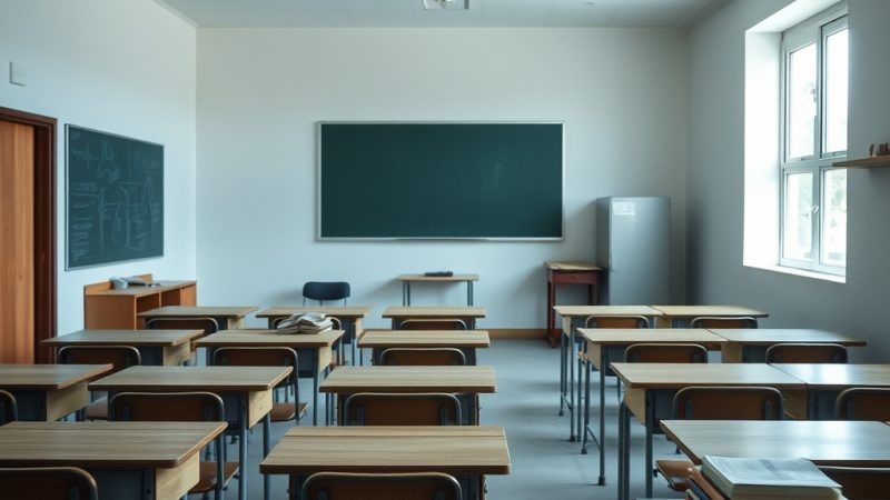FP exige declarar estado de emergencia educativa en Santiago por graves problemas escolares