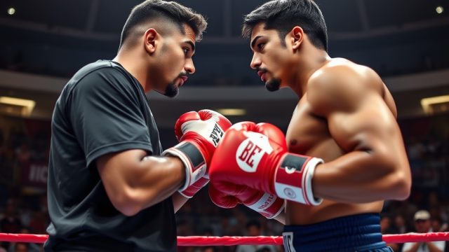 Franco da cachetada a Desir, avivando la rivalidad antes del duelo
