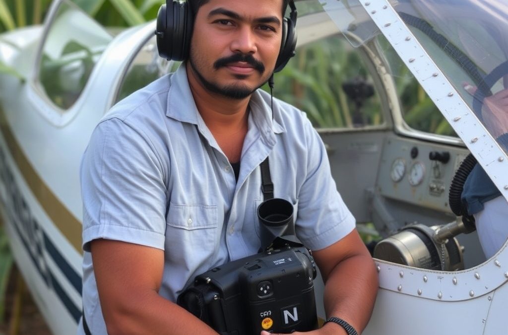 Incidente de avioneta agrícola deja al piloto con lesiones en Montecristi
