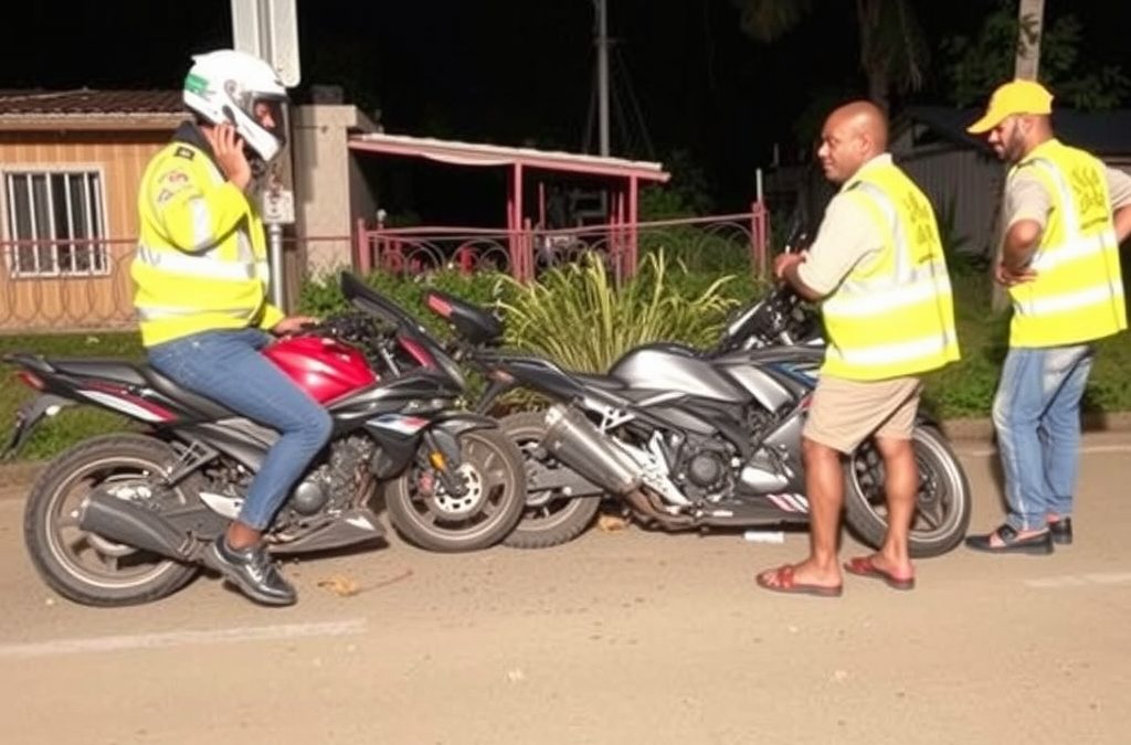 Jóvenes fallecen en colisión entre motocicleta y pasola en Nizao