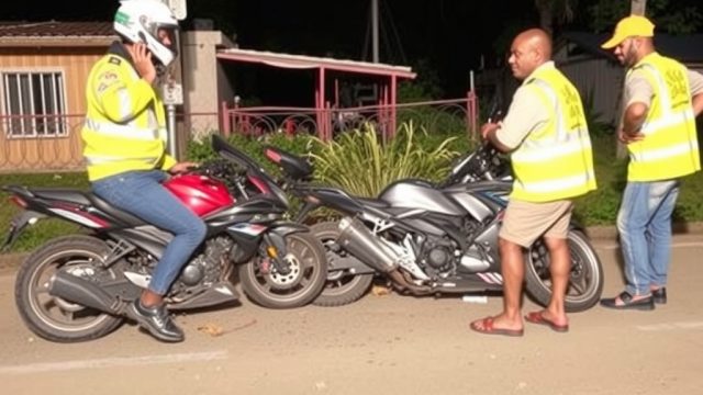 Jóvenes fallecen en colisión entre motocicleta y pasola en Nizao