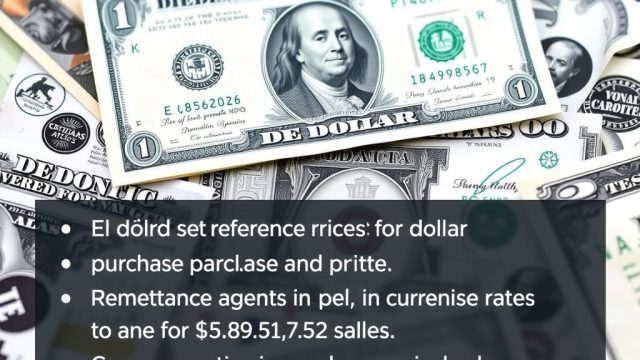 El dólar se fortalece ligeramente frente al peso dominicano