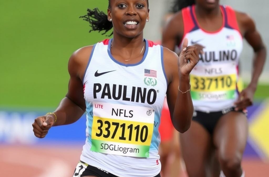 Marileidy Paulino busca el título de la Liga Diamante en Bruselas