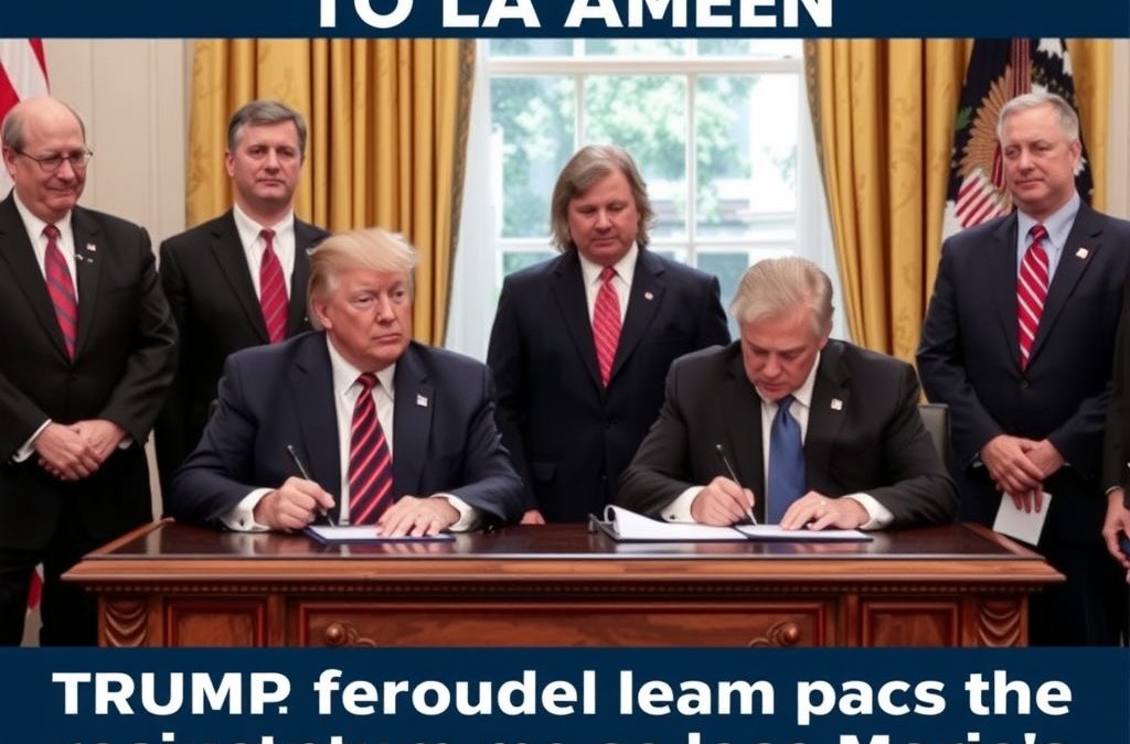 Trump promulga orden para renombrar lago Ontario como Lago América