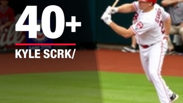 Jonrones en las Grandes Ligas: Kyle Schwarber alcanza los 40