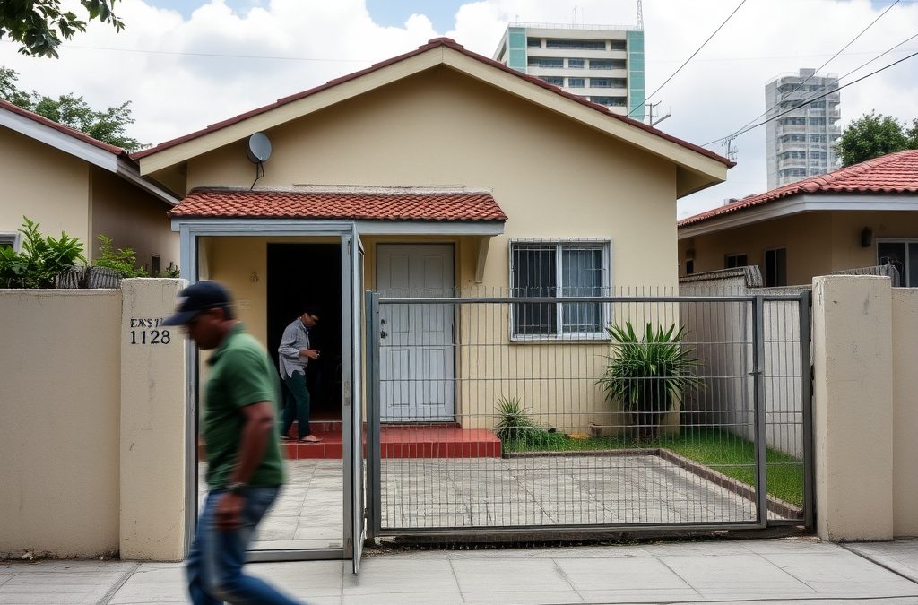 Reportero llega a vivienda en Santo Domingo Este donde se dice que Nice B estaba buscando autoridades