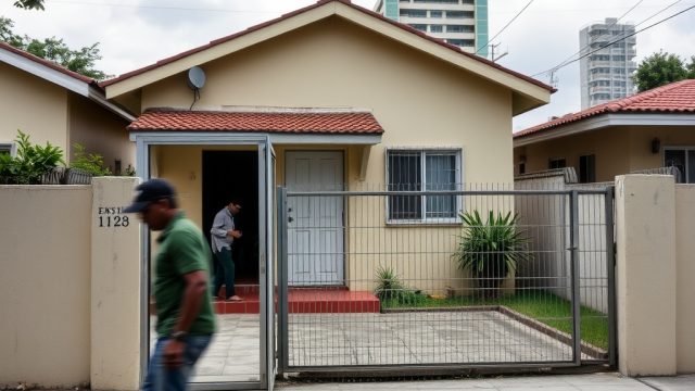 Reportero llega a vivienda en Santo Domingo Este donde se dice que Nice B estaba buscando autoridades