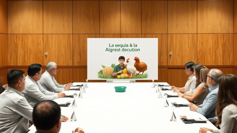 Sequía: el ministro de Agricultura recuerda que es parte del cultivo y asegura apoyo al sector