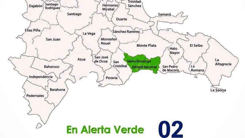 Alerta verde en Gran Santo Domingo: COE advierte riesgo de inundaciones por aguaceros