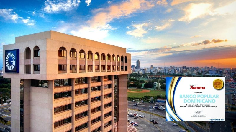Banco Popular lidera reputación corporativa en la República Dominicana