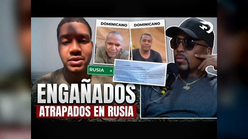 Dominicanos exigen ayuda tras promesa laboral que se convirtió en contrato militar en Rusia
