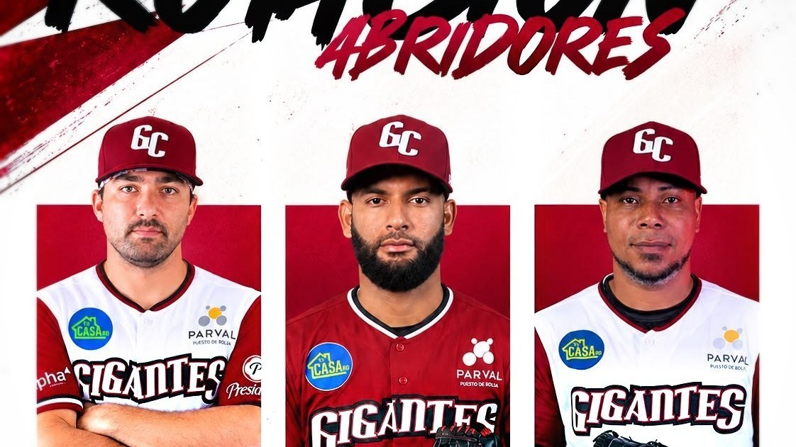 Gigantes del Cibao presentan a sus lanzadores de apertura para la temporada