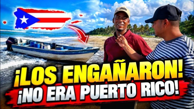Grupo dominicano y haitiano desembarca en Gaspar Hernández creyendo que es Puerto Rico