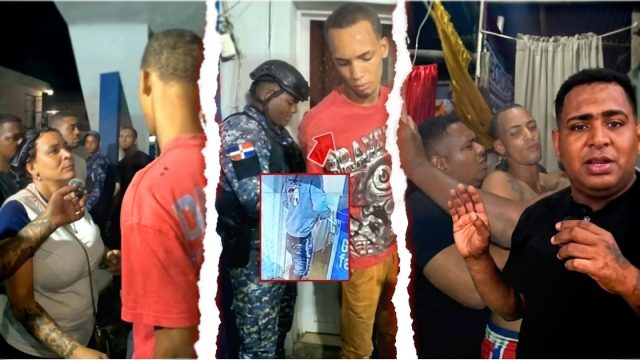 Joven entregado a la policía tras búsqueda en Los Alcarrizos