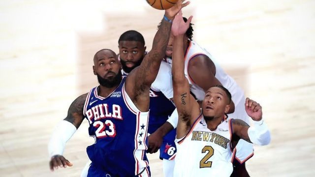 LeBron James celebra su primera victoria en el Madison Square Garden