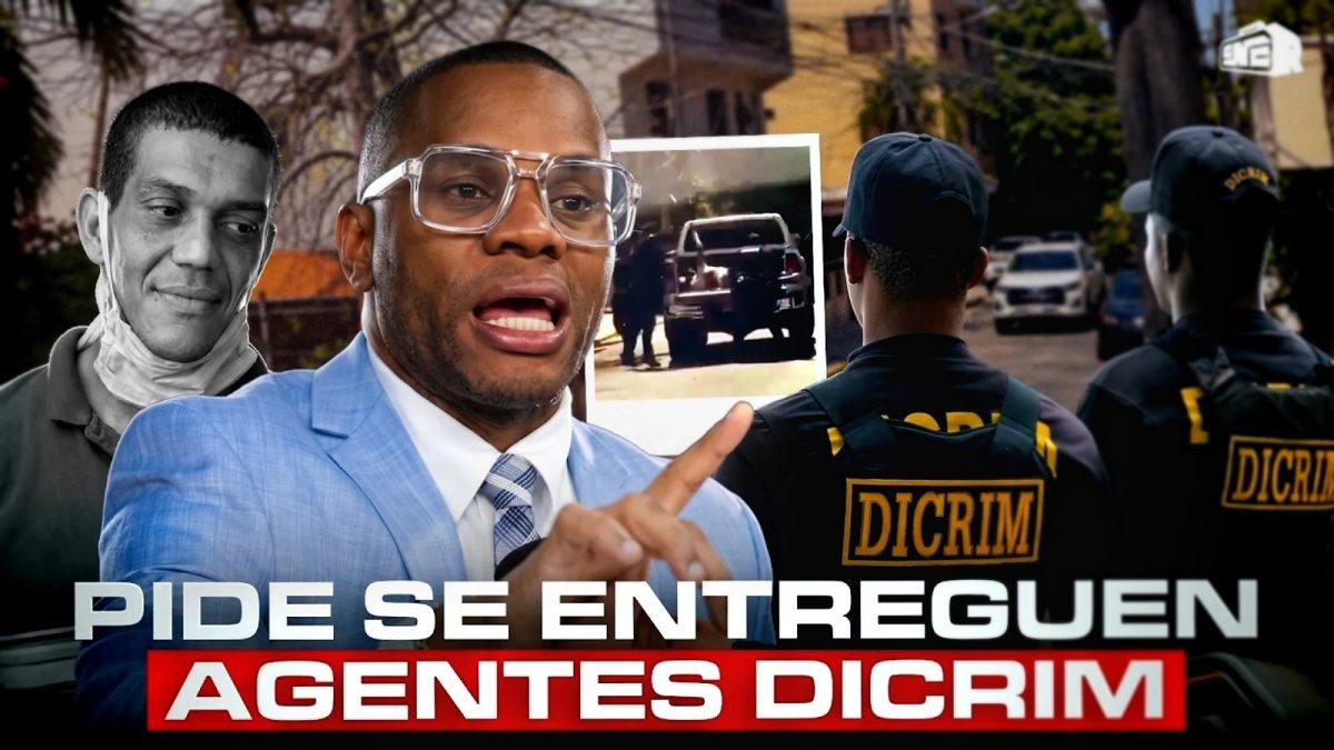 Tolentino cuestiona actuación policial